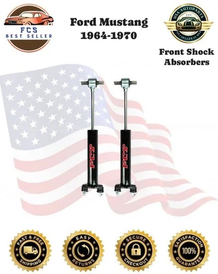 Amortiguadores delanteros premium FCS Auto Parts para Ford Mustang 1964-1970 Foto 1 de 4