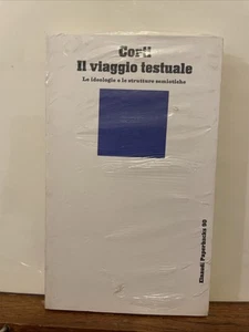 CORTI IL VIAGGIO TESTUALE EINAUDI PAPERBACKS 90 - Foto 1 di 6