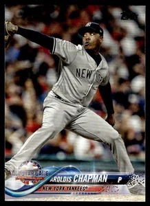 2018 Topps Update Aroldis Chapman New York Yankees #US219 - Picture 1 of 2