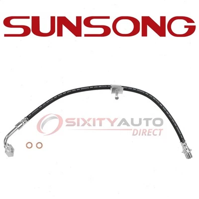 Sunsong Front Left Brake Hydraulic Hose for 1979-1984 Chevrolet K5 Blazer - qv Foto 1 de 4