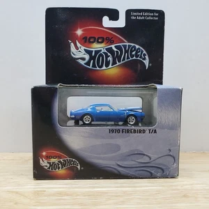 Firebird T/A 1970 100 % Hot Wheels Black Box edición limitada R/R Real Riders - Imagen 1 de 9