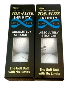 Nuevo Pack de 6 Pelotas de Golf Top Flite Infinity Largas Suaves Absolutamente Rectas - Imagen 1 de 2