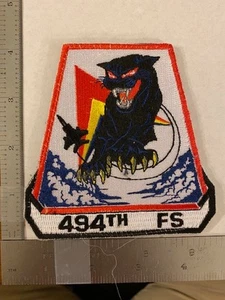US Air Force F-15E Strike Eagle 494th Fighter Squadron (494FS) Patch - Picture 1 of 2