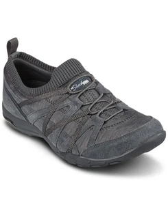 Skechers Arch Fit Comfy Bold Statement Women 7.5 Charcoal Walking Shoes GBNC1091 - Picture 1 of 10