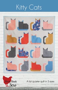 Kitty Cats Quilt Pattern by - Picture 1 of 2