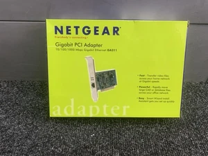 Netgear Gigabit GA311 Rev A1 PCI Ethernet Netzwerkkarte RJ-45 Top Qualität - Bild 1 von 2