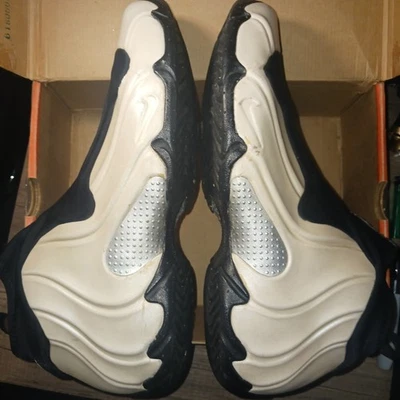 Nike Air Flightposite TB Eastbay Edition White/Black-Silver 139364101 Sz 11.5  - Image 1 of 4