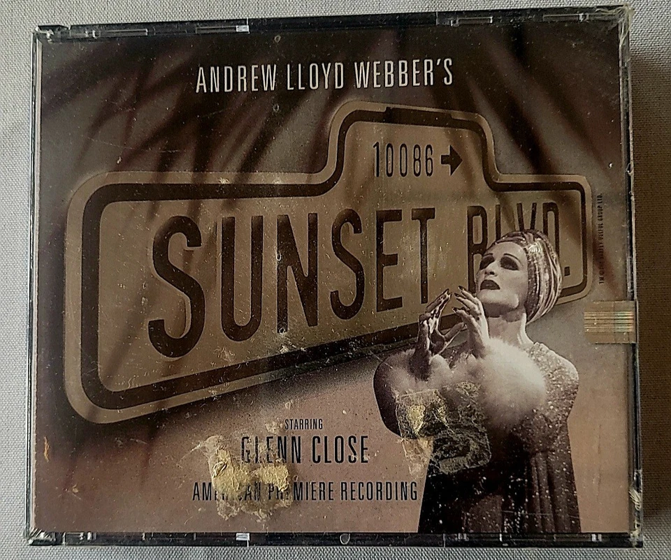 Andrew Lloyd Webber Sunset Boulevard  Glenn Close (Polydor 2 CDs, 1994. SEALED - Image 1 of 3