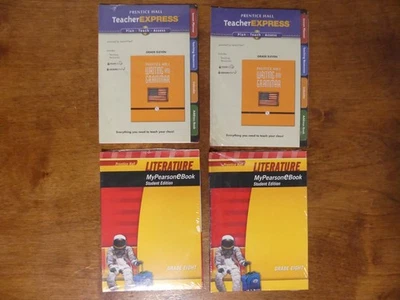 Lot 4 Teacher Express CD-ROM Writing & Grammar Grade 11 & Student Literature 8 - Image 1 of 4