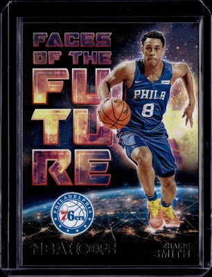 Zhaire Smith 2018-19 Hoops #16 Faces of the Future Holo Philadelphia 76ers - Image 1 of 2