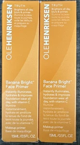 Ole Henriksen Banana Bright Face Primer 0.5oz Hidratar Tez Desenfoques X2 - Imagen 1 de 1