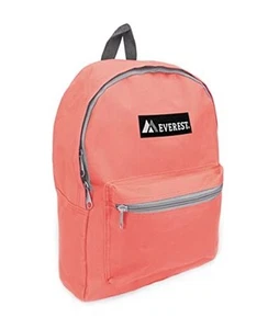 Basic Backpack, One Size Coral - Picture 1 of 6