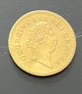 GEORGE III 1802 Gold Third-Guinea - Picture 1 of 6