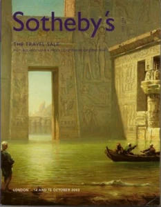 SOTHEBY’S TRAVEL Mediterranean Middle East Art Book Map - Imagen 1 de 1