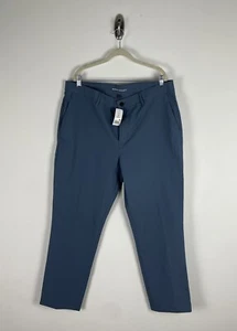 Nwt Banana Republic Flat Front Pants Size 38x29 Men China Blue Stretch - Picture 1 of 13