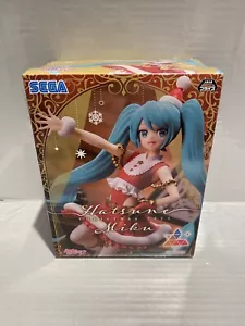 Hatsune Miku Figure Luminasta Christmas 2023 SEGA New Authentic New - Picture 1 of 8
