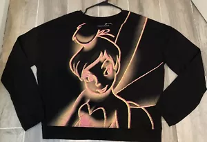 Disney's Tinker Bell Langarm Sweatshirt Oberteil - Gr. XXL (Jr 19) - rosa/gelb - Bild 1 von 7