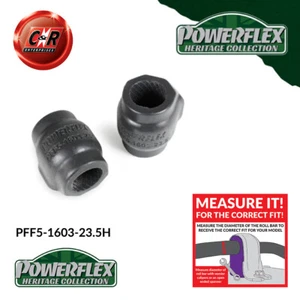 Powerflex Heritage Frt Casquillos Arb 23.5mm Para BMW 3 Serie 78-83 - Imagen 1 de 12