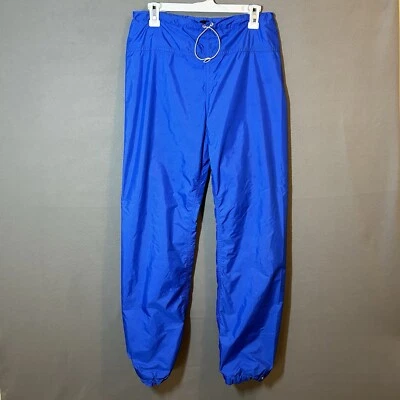 VTG 80s The North Face Windbreaker Pants Blue 31x30 Nylon Outdoors Ski/Snowboard - Image 1 of 4