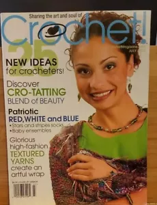 A3 CROCHET! MAGAZINE, JULY 2002 - Picture 1 of 8