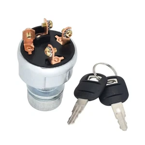 New Ignition Starter Switch with 2 Keys 9G-7641 9G7641 for CAT 215D 219D 225 229 - Picture 1 of 10