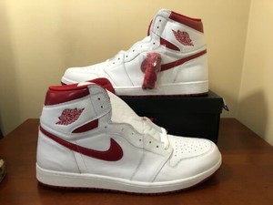 Las mejores ofertas en Jordan 1 Retro High OG Rojo Metálico 2017 | eBay