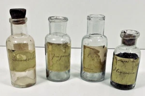 Anciens Flacons pots d'apothicaire Pharmacie - Lot 3 - Photo 1/13