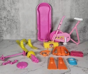 Vintage Mattel Barbie Zubehör Lot Ski Schwimmen Tauchen Übung - Bild 1 von 7