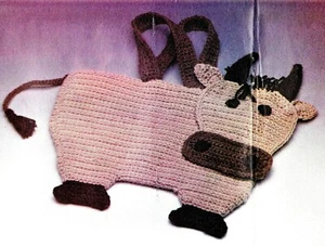 ROOMY Cow Purse/Tote/Crochet Pattern INSTRUCTIONS ONLY - Picture 1 of 1