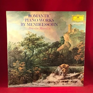 Mendelssohn Romantic Piano Works 1969 UK Vinyl LP Deutsche Grammophon 135 129 - Picture 1 of 2