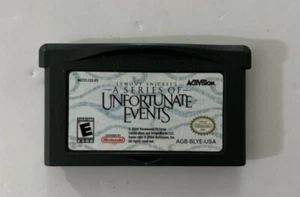 Lemony Snicket's A Series of Unfortunate Events (Nintendo Game Boy Advance) Cart - Imagen 1 de 4