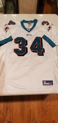 Ricky Williams Miami Dolphins 2010 authentic Reebok game model jersey size 52 - Image 1 of 4