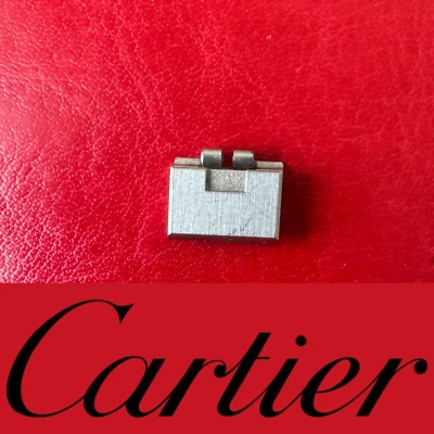 Pulsera Cartier Santos Godron genuina eslabón 10,50 mm de ancho Foto 1 de 4