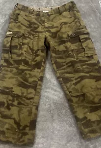 Vtg Columbia Wool Blend Gallatin Range Pants Men 40 Camo Cargo Hunting Heavy - Picture 1 of 14