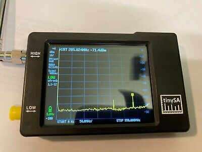 TinySA Spectrum Analyser 0.1Mhz To 960Mhz  • 69.95£