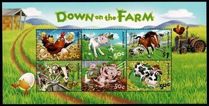 Australia 2005 - Down on the Farm - Mini Sheet MUH - Bild 1 von 1