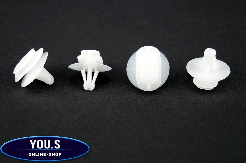 10 x Moulding Trim Fastener Clip for Renault Kangoo & Clio II - 01470769 - Image 1 of 1