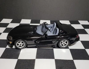 Bburago Dodge Viper RT/10 Italy Black Die Cast 1:24 Model Car - Picture 1 of 15