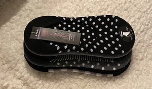 2 Packs No Boundaries Women's Sneaker Liner Socks 6 Pair Shoe Size 4-10 Black - Picture 1 of 3