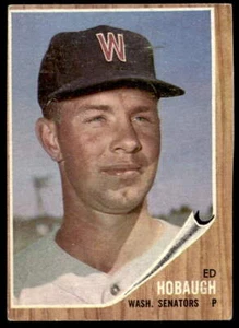 1962 Topps #79 Ed Hobaugh Washington Senators VG-VGEX - Picture 1 of 2