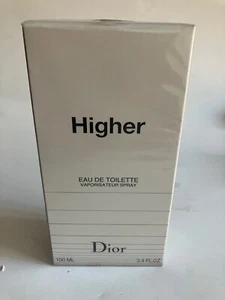 Dior HIGHER 3.4oz EDT Spray for Men, 100% AUTHENTIC, SEALED, RARE - Picture 1 of 2