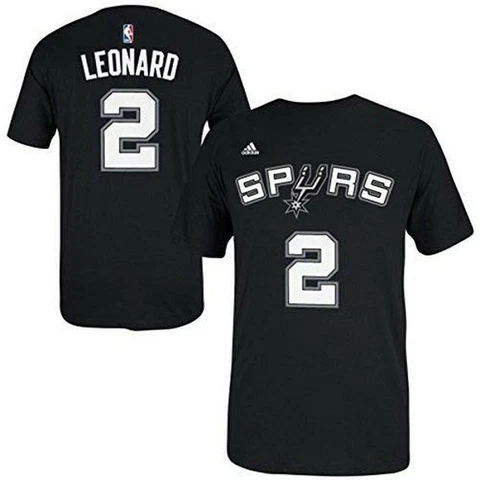 Kawhi Leonard San Antonio Spurs #2 NBA Youth Gametime Player T-shirt Small 8 Cover