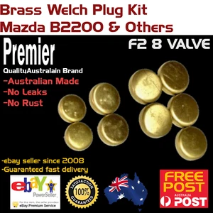 Brass Welch Plug Kit Brass Expansion Welsh Plugs Fits Mazda F2 8 VALVE - Picture 1 of 4