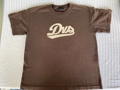 Camiseta retro DVS Shoe Company vintage años 90 para mujer talla XL skateboarding marrón Foto 1 de 4