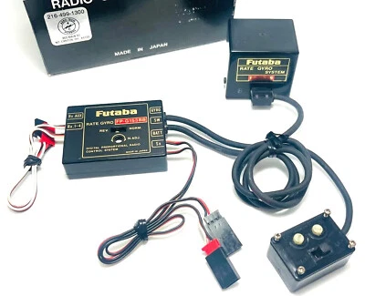 Vintage NOS Futaba Receiver Rate Gyro System FP-G3BB, FP-G153BB RC Helicopter - Image 1 of 4