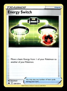 Pokemon TCG: Crown Zenith Trading Card - Trainer: Energy Switch - 129/159 - Picture 1 of 2