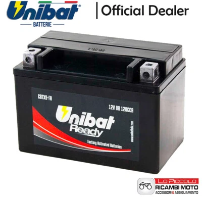 BATTERIA UNIBAT SIGILLATA GEL YTX9-BS KAWASAKI Z 1000 SX 2011 - 2013 - Imagem 1 de 2
