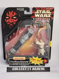 Star Wars 1999 Episode 1 Obi-Wan Kenobi Deluxe .0000 c85-1 - Picture 1 of 5