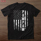 Pawpaw Tee Shirt Gift, America Flag Gift For Men Papa Grandpa Husband T-Shirts