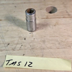 Snap On 3/8” TMS12 ¼” 6 Point Socket - Picture 1 of 3